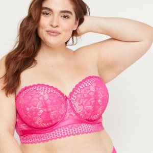 NWT Cacique Lightly Lined Multi-Way Strapless Bra